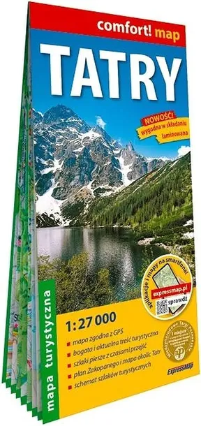 COMFORT! MAP TATRY 1:27 000 W.2026 - praca zbiorowa
