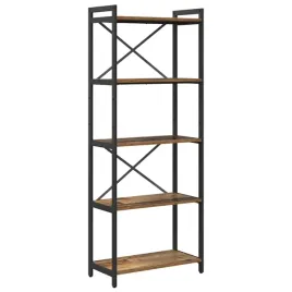 polka-na-ksiazki-stare-drewno-60-x-30-x-153-cm