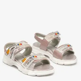 royalfashion-rozowe-dzieciece-sandalki-zapinane-na-rzepy-keris-nc196-3-rozowe-r-30