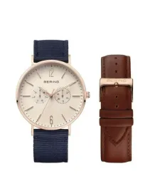 zegarek-meski-bering-14240-864-quartz-golden-beige-dial-40mm