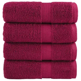 reczniki-toaletowe-premium-solund-4-szt-bordeaux-30x30cm-600gsm