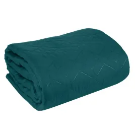 narzuta-boni-170x210-cm-turkusowa-pikowana-na-lozko