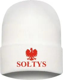 czapka-zimowa-biala-gruba-haftowana-twoj-napis-tekst-dla-soltysa-prezent