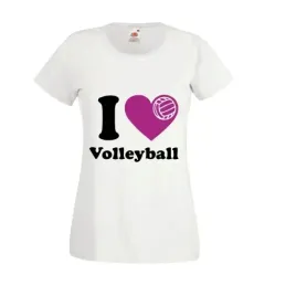 damska-koszulka-kibica-t-shirt-i-love-volleyball