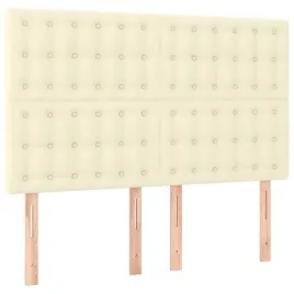 zaglowki-do-lozka-4-szt-kremowe-72x5x78-88cm-sztuczna-skora