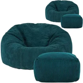 pufa-worek-icon-kingston-cord-zielona-z-podnozkiem-85x85x50cm-sztruksowy