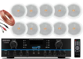 naglosnienie-sufitowe-jbl-10-glosnikow-restauracja