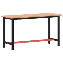 stol-roboczy-150x55x815-cm-lite-drewno-bukowe-i-metal