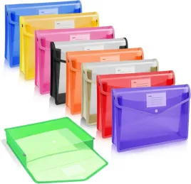 9x-plastikowe-teczki-a5-portfel-z-zatrzaskiem-szkola-biuro-zestaw