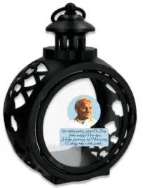 latarenka-znicz-okragly-personalizowany-z-nadrukiem-z-janem-pawlem-ll