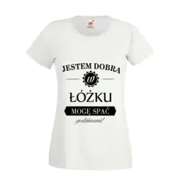 koszulka-t-shirt-z-napisem-jestem-dobra-w-lozku