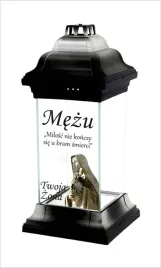 personalizowany-znicz-srebrny-wszystkich-swietych-dla-meza-twoj-napis