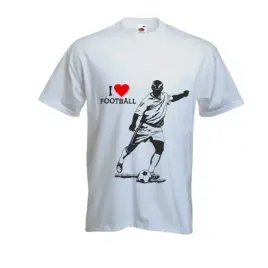 meska-koszulka-kibicat-shirt-napis-i-love-football