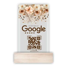 stojak-z-tabliczka-i-kodem-qr-do-opinii-google-z-indywidualnym-nadrukiem-uv