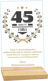 statuetka-tabliczka-45-urodziny-z-zyczeniami-personalizowany-prezent-nadruk