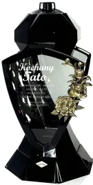 znicz-lustro-roza-czarny-z-grawerem-personalizowany-dla-taty-dedykacja