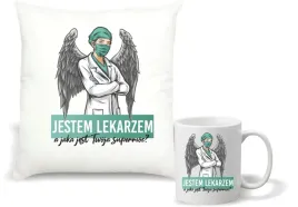 zestaw-poduszka-kubek-z-nadrukiem-grafika-prezent-dla-doktora-lekarza
