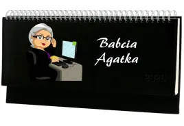 terminarz-babcia-imie-2026-tygodniowy-kalendarz-lezacy-biurkowy