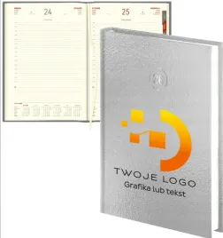 planer-dzienny-z-notesem-kalendarz-a5-zloty-srebrny-2026-z-twoim-logo