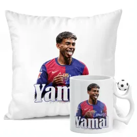 zestaw-kubek-pilkarski-poduszka-lamine-yamal-fc-barcelona