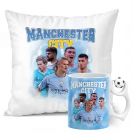 zestaw-kubek-pilkarski-poduszka-manchester-city-haaland-de-bruyne