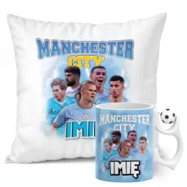 zestaw-personalizowany-kubek-pilkarski-poduszka-manchester-city-haaland