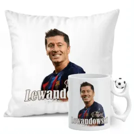 zestaw-kubek-pilkarski-poduszka-robert-lewandowski-fc-barcelona