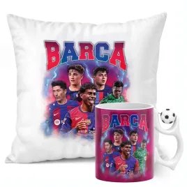 zestaw-kubek-pilkarski-poduszka-fc-barcelona-lewandowski-yamal