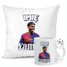 zestaw-personalizowany-kubek-pilkarski-poduszka-yamal-fc-barcelona