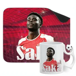 zestaw-kubek-pilkarski-podkladka-pod-mysz-bukayo-saka-arsenal