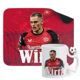zestaw-kubek-pilkarski-podkladka-pod-mysz-florian-wirtz-bayer-leverkusen