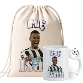 zestaw-personalizowany-kubek-pilkarski-plecak-alexander-isak-newcastle