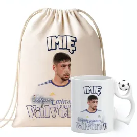 zestaw-personalizowany-kubek-pilkarski-plecak-valverde-real-madryt