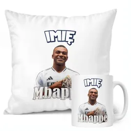 zestaw-personalizowany-kubek-poduszka-kylian-mbappe-real-madryt