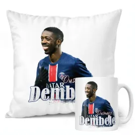 zestaw-kubek-poduszka-dembele-dla-kibicow-paris-saint-germain