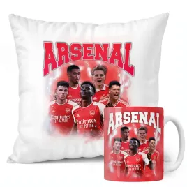 zestaw-kubek-poduszka-arsenal-saka-odegaard-rice-saliba