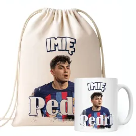 zestaw-personalizowany-kubek-plecak-pedri-fc-barcelona