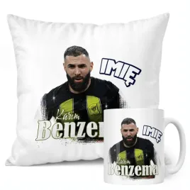zestaw-personalizowany-kubek-poduszka-karim-benzema-al-ittihad