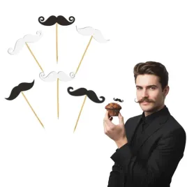 pikery-movember-wasy-czarno-bialy-6-szt