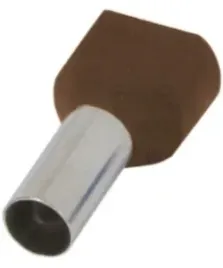 tulejka-izolowana-koncowka-2x10mm2-100szt-brazowa