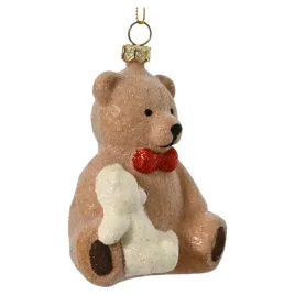 zawieszka-swiateczna-mis-z-prezentem-11cm-plastik-brokat