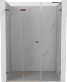 mexen-lunar-f-drzwi-prysznicowe-skladane-lewe-125-cm-transparent-miedz-sz