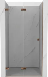mexen-lunar-f-drzwi-prysznicowe-skladane-lewe-95-cm-transparent-rozowe-zl