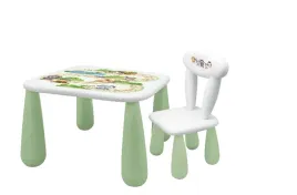 maltex-set-luna-lesna-ferajna-stolik-dla-dzieci-krzeselko-bialy-zielony