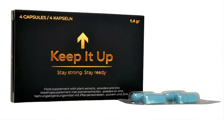 Naturalny Booster Erekcji I Libido Szybkie Działanie 4 Kapsułki