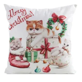 poszewka-dekoracyjna-swiateczna-45x45-biala-kotki-merry-christmas