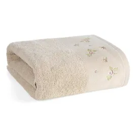 recznik-kapielowy-bawelniany-dalia-70x140-bezowy-haftowane-rozyczki