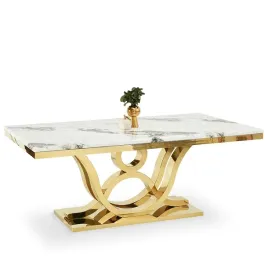 elegancki-stol-do-jadal200-cm-ni-bialy-marmur-lumia-podstawa-zloty-polysk