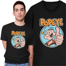 koszulka-meska-z-nadrukiem-na-silownie-trening-popeye-kreskowka-retro