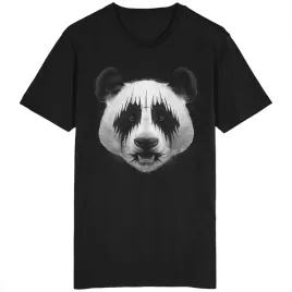 panda-koszulka-black-heavy-metal-rock-goth-kiss